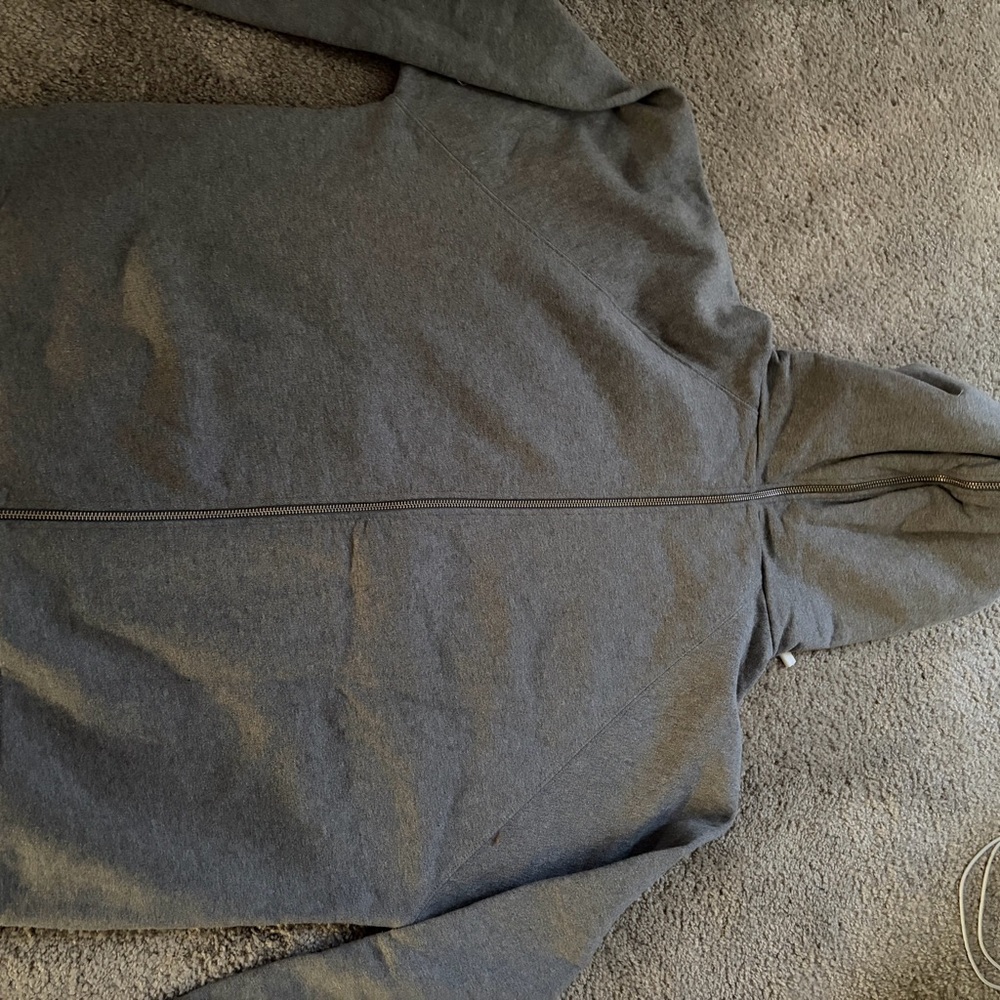 The Unicorn X Sport Men's Gray Hooded Sweatshirt - Picture 3 of 5